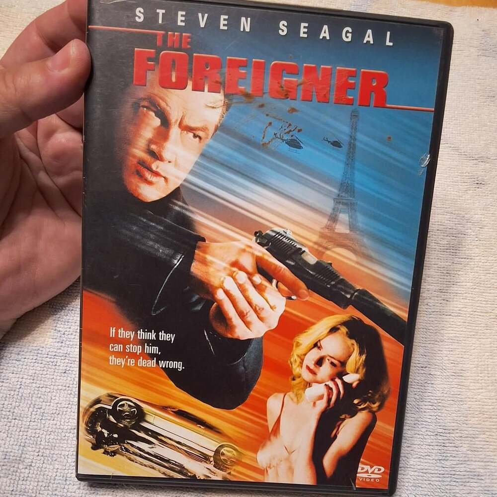 The Foreigner DVD Steven Seagal Action Movie